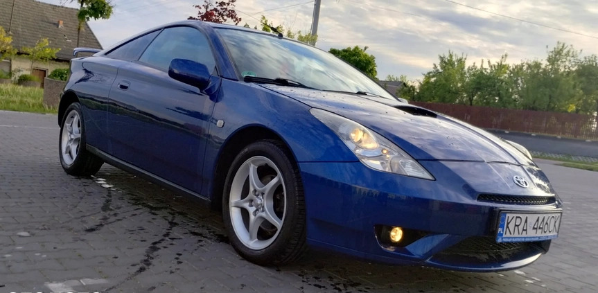 Toyota Celica cena 18900 przebieg: 222000, rok produkcji 2003 z Słomniki małe 172